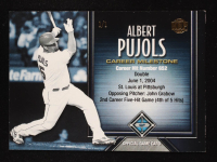 Albert Pujols 2017 Honus Bonus Fantasy Baseball Career Milestones #5 #1/1 at PristineAuction.com