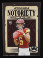 Jayden Daniels 2024 Panini Mosaic Notoriety #19 RC at PristineAuction.com