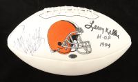 Paul Warfield Signed Browns Logo Football Inscribed "HOF '83" (JSA) at PristineAuction.com