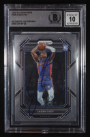Jaden Ivey Signed 2022-23 Panini Prizm #256 RC (Beckett | Auto Grade BGS 10) at PristineAuction.com