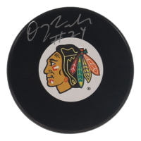 Doug Wilson Signed Blackhawks Logo Hockey Puck (Schwartz & Frozen Pond) at PristineAuction.com
