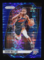 Cason Wallace 2024-25 Panini Prizm Prizms Blue Pulsar #212 #46/99 at PristineAuction.com
