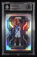 Moses Moody Signed 2021-22 Panini Prizm Prizms Silver #308 RC (Beckett | Auto Grade BGS Authentic) at PristineAuction.com