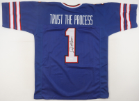 Sean McDermott Signed "Trust The Process" Jersey (JSA) at PristineAuction.com