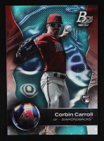 Corbin Carroll 2023 Bowman Platinum Aqua Ice Foil #31 RC #59/250 at PristineAuction.com