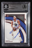 Moses Moody Signed 2021-22 Immaculate Collection Red #38 #44/49 RC (Beckett | Auto Grade BGS Authentic) at PristineAuction.com