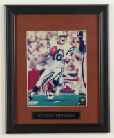 Peyton Manning Signed Colts Custom Framed Photo (UDA) at PristineAuction.com