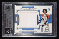 Jalen Williams Signed 2022-23 Panini National Treasures Colossal Rookie Materials #35 #09/99 RC (Beckett | Auto Grade BGS Authentic) at PristineAuction.com