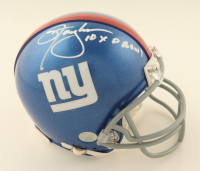 Lawrence Taylor Signed Giants Mini Helmet Inscribed "10x P Bowl" (JSA) at PristineAuction.com