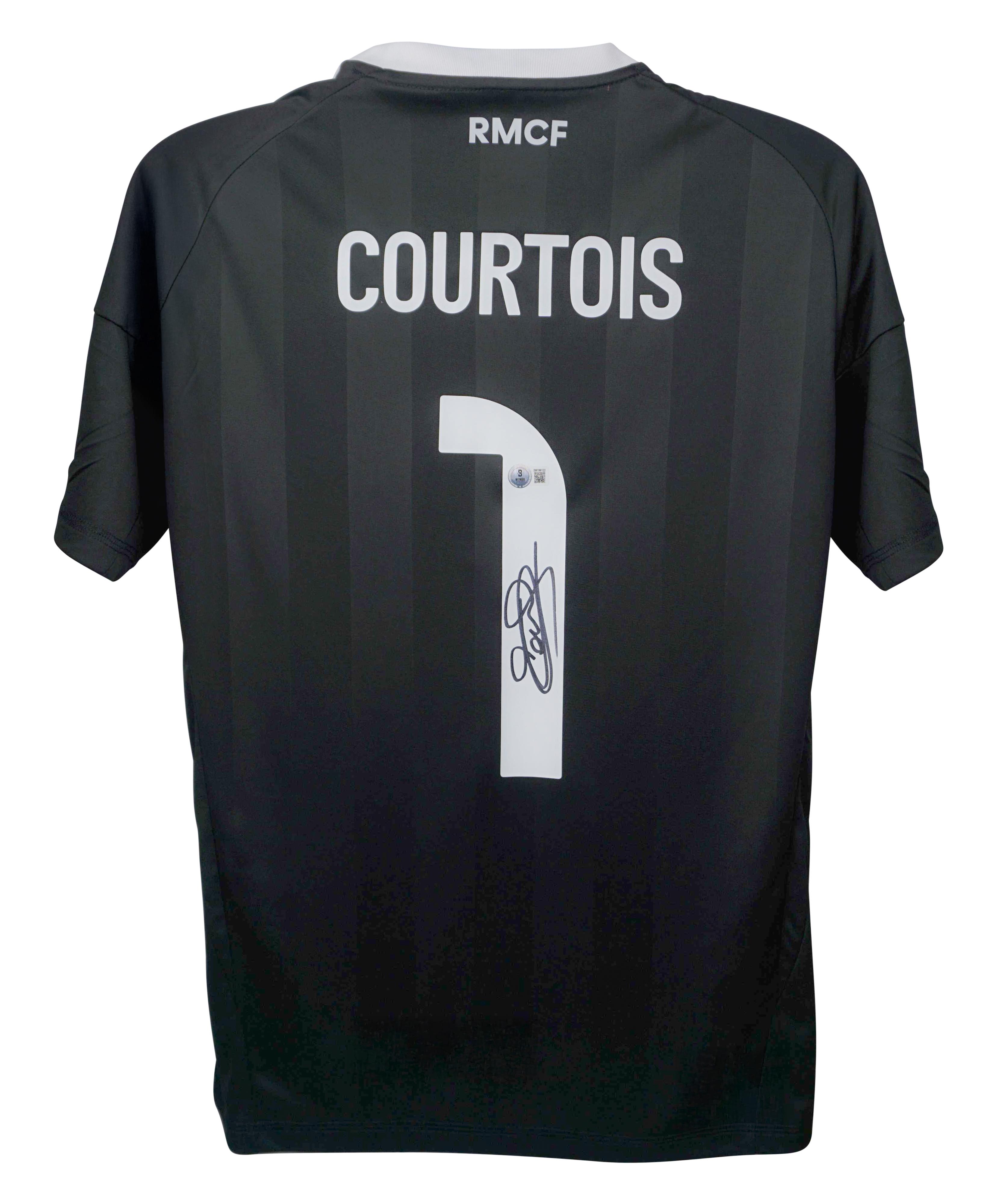 Thibaut Courtois Signed Real Madrid Adidas Authentic Jersey (Beckett) at PristineAuction.com Thibaut Courtois Signed Real Madrid Adidas Authentic Jersey (Beckett) at PristineAuction.com