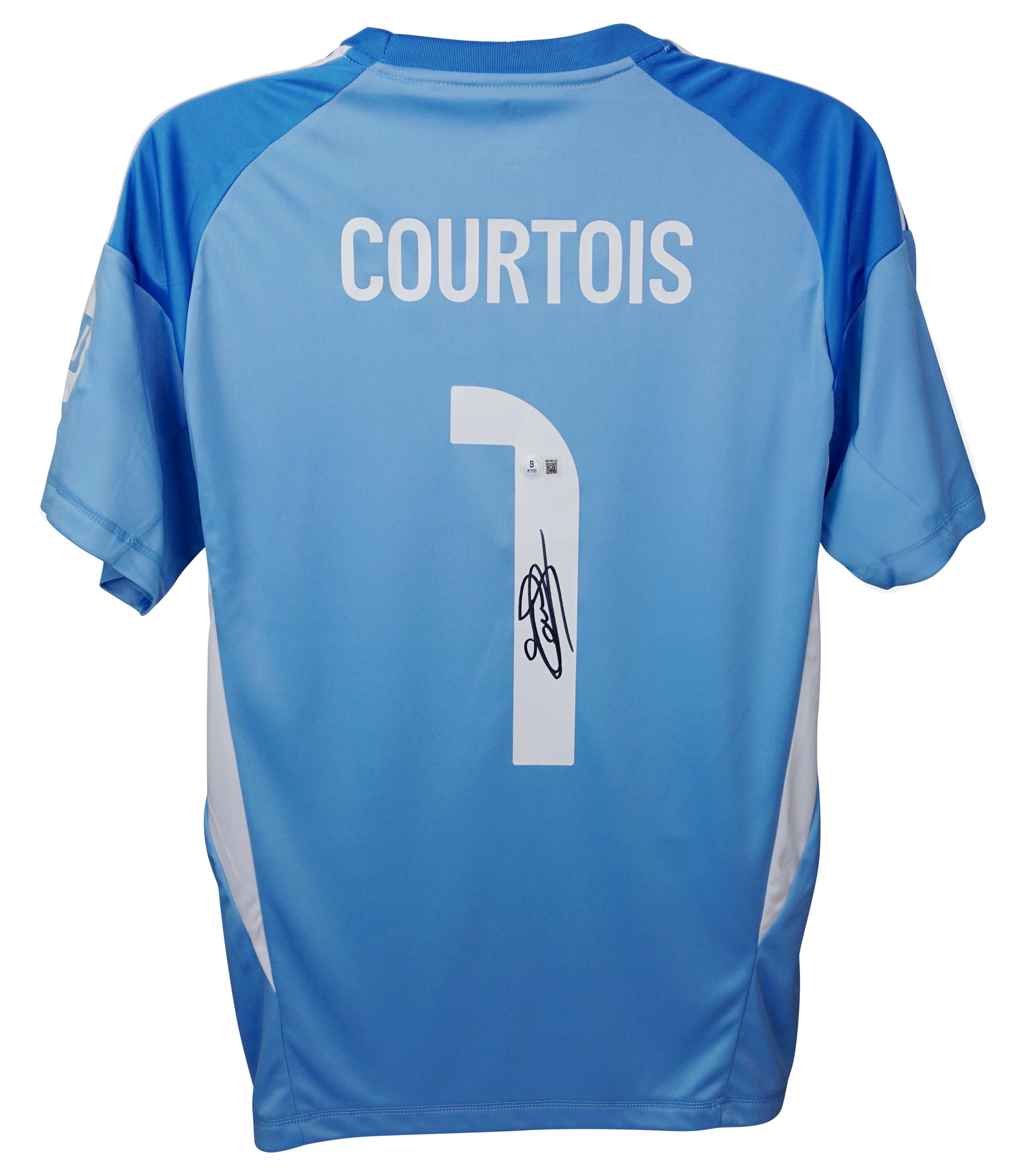 Thibaut Courtois Signed Real Madrid Adidas Authentic Jersey (Beckett) at PristineAuction.com Thibaut Courtois Signed Real Madrid Adidas Authentic Jersey (Beckett) at PristineAuction.com