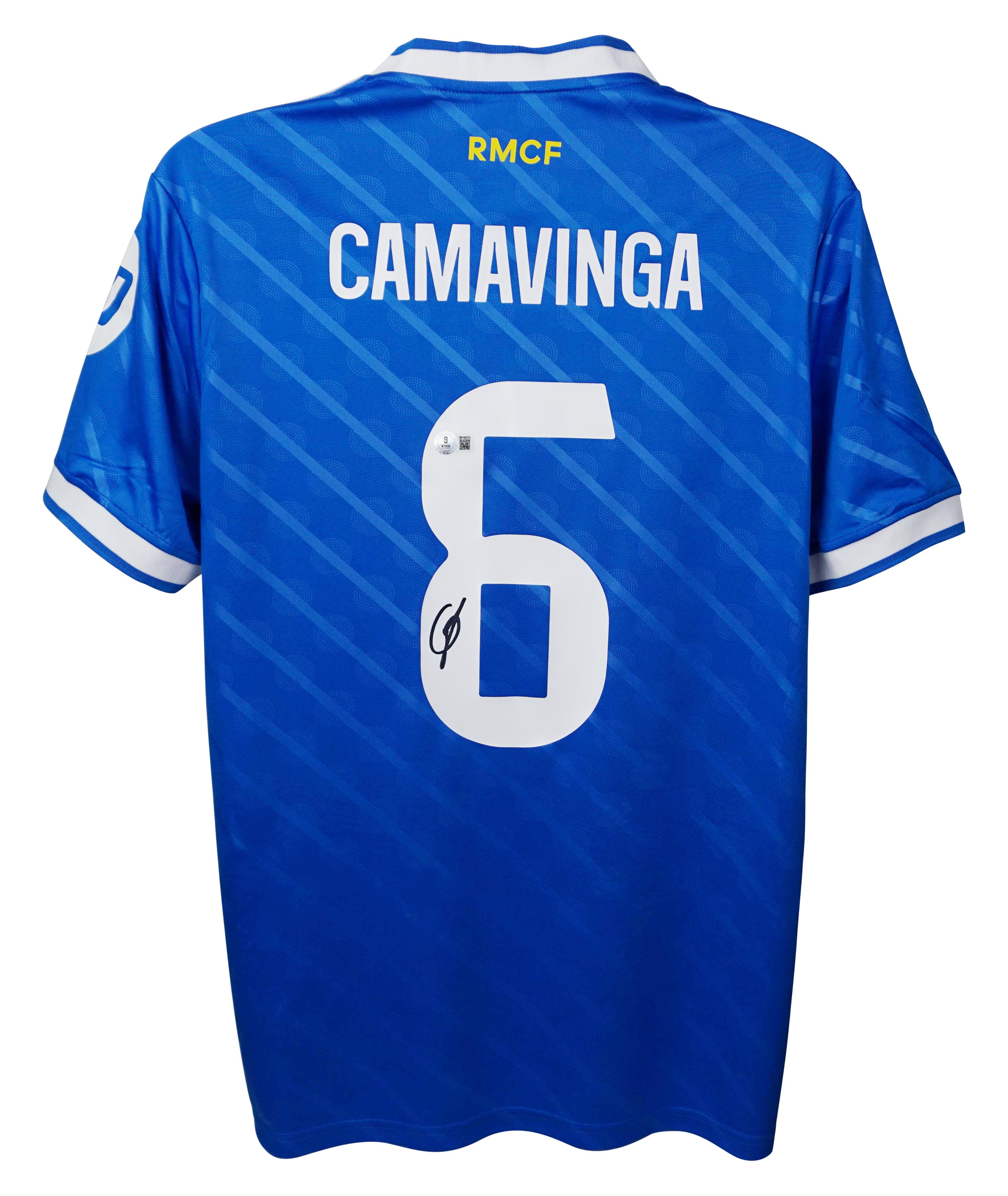 Eduardo Camavinga Signed Real Madrid Adidas Authentic Jersey (Beckett) at PristineAuction.com Eduardo Camavinga Signed Real Madrid Adidas Authentic Jersey (Beckett) at PristineAuction.com