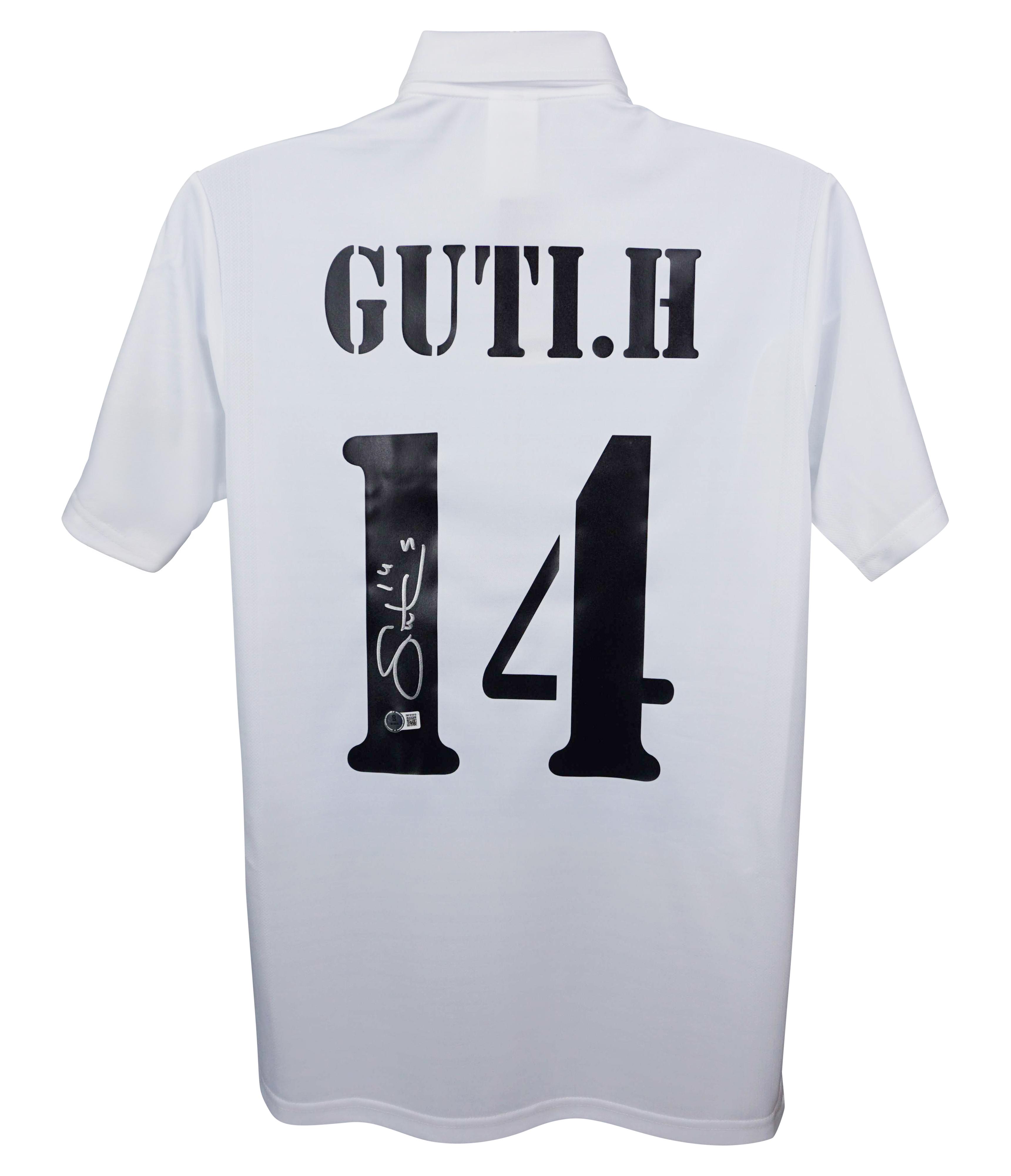 Guti Hernandez Signed Real Madrid Adidas Authentic Jersey (Beckett) at PristineAuction.com Guti Hernandez Signed Real Madrid Adidas Authentic Jersey (Beckett) at PristineAuction.com
