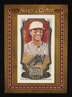 CJ Abrams 2024 Topps Allen and Ginter Framed Mini Autographs #MACA at PristineAuction.com
