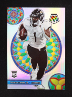 Travis Etienne Jr. 2021 Panini Mosaic Glass #30 RC at PristineAuction.com