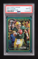 Brett Favre 2024 Topps Chrome Teal Refractors #71 #226/250 (PSA 10) at PristineAuction.com