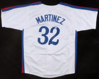 Dennis Martinez Signed Jersey Inscribed "PG 7/28/91" (JSA) at PristineAuction.com