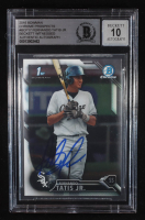 Fernando Tatis Jr. Signed 2016 Bowman Chrome Prospects #BCP17 RC (Beckett | Auto Grade BGS 10) at PristineAuction.com