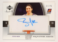 Steve Nash 2005-06 Sweet Shot Signature Shots Acetate #SN #57/75 at PristineAuction.com