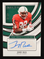 Jerry Rice 2022 Immaculate Collection Collegiate All Time Greats Signatures #13 #45/49 at PristineAuction.com