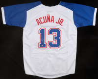 Ronald Acuna Jr. Signed Jersey (Beckett) at PristineAuction.com