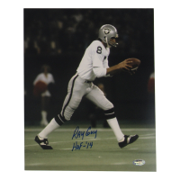 Ray Guy Signed Raiders 8x10 Photo Inscribed "HOF 14" (Schwartz) at PristineAuction.com