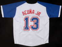 Ronald Acuna Jr. Signed Jersey (Beckett) at PristineAuction.com