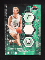 Larry Bird 2007-08 Topps Full Court Press Stadium Club Relic Green #130/499 at PristineAuction.com