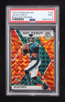 Jalen Hurts 2020 Panini Mosaic Mosaic Reactive Orange #265 RC (PSA 9) at PristineAuction.com