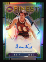 Jerry West 2023-24 Finest Flashback Autographs Refractors #FLAJW at PristineAuction.com