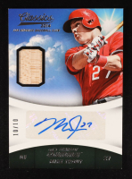 Mike Trout 2014 Classics Stars of Summer Bats Signatures #22 #10/10 at PristineAuction.com