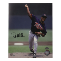 Pat Mahomes Sr. Signed Twins 8x10 Photo (Schwartz) at PristineAuction.com