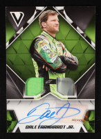 Dale Earnhardt Jr. 2019 Panini Victory Lane Dual Swatch Signatures #5 EXCH at PristineAuction.com