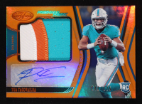 Tua Tagovailoa 2020 Certified Mirror Orange #202 JSY AU RC #041/125 at PristineAuction.com