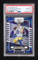 Matthew Stafford 2023 Absolute Blue Diamonds #19 #45/99 (PSA 10) at PristineAuction.com