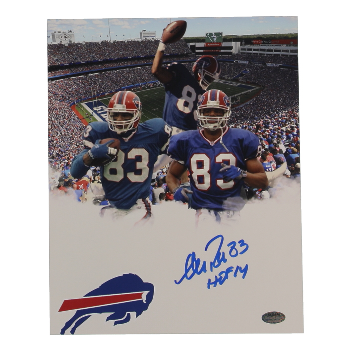 Andre Reed Signed Bills 8x10 Photo Inscribed "HOF 14" (Schwartz) at PristineAuction.com Andre Reed Signed Bills 8x10 Photo Inscribed "HOF 14" (Schwartz) at PristineAuction.com