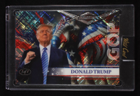 Donald Trump 2025 Wild Card Alumination Trump Inauguration Cross Hatch #ACVHEPDT6 #1/1 at PristineAuction.com