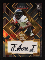 Frank Gore Jr. 2024 Wild Card Auto Mania American Football Signatures Square Vintage Flag Prismatic Gold #AMASQFG RC #5/10 at PristineAuction.com