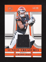 Ja'Marr Chase 2023 Panini National Treasures Sunday #58/99 at PristineAuction.com