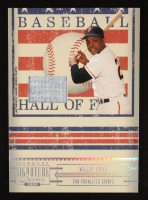 Willie Mays 2005 Donruss Signature Hall of Fame Material Jersey #19 Pants T4 at PristineAuction.com