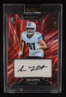 Sam LaPorta 2023 Wild Card WildChrome Pro-Look Autographs Red Wave #WCLA RC #6/10 at PristineAuction.com