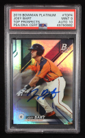 Joey Bart Signed 2019 Bowman Platinum Top Prospects #TOP4 RC (PSA 9 | Auto Grade PSA 10) at PristineAuction.com