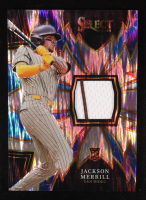 Jackson Merrill 2024 Select Sparks Materials Prizms Flash #3 RC at PristineAuction.com