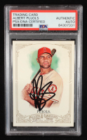 Albert Pujols Signed 2012 Topps Allen and Ginter #1 (PSA | Auto Grade PSA Authentic) at PristineAuction.com