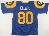 Henry Ellard Signed Jersey Inscribed "LA Rams" (JSA) at PristineAuction.com