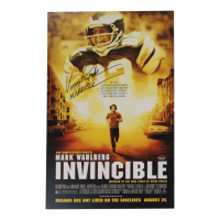 Vince Papale Signed "Invincible" 11x17 Movie Poster Inscribed "Invincible" (Schwartz) at PristineAuction.com