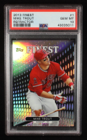 Mike Trout 2013 Finest Refractors #1 (PSA 10) at PristineAuction.com