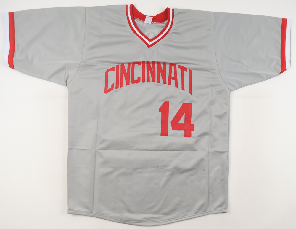 Pete Rose Signed Career Highlight Stat Jersey (JSA & Rose) at PristineAuction.com Pete Rose Signed Career Highlight Stat Jersey (JSA & Rose) at PristineAuction.com