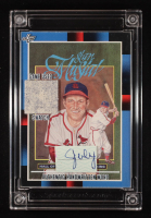 Stan Musial 2022 Sportscards.com Jersey Fusion Game Used Swatch & Authentic Handwritten Word #SM54 at PristineAuction.com