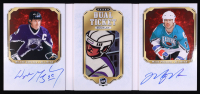 Wayne Gretzky / Mark Messier 2021-22 Upper Deck The Cup Hockey Dual Ticket Booklet Signatures #DTB-GM #04/05 at PristineAuction.com